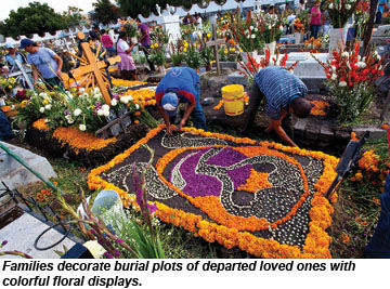 Day of the Dead burial plots