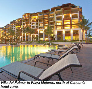 Villa del Palmar in Playa Mujeres