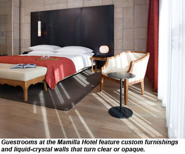 Mamilla Hotel guestroom