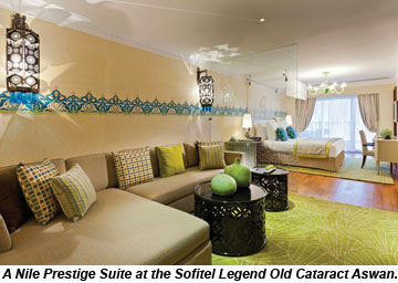 Sofitel Legend Old Cataract Aswan Nile Prestige Suite