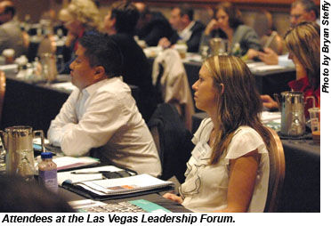 2012 Las Vegas Leadership Forum attendees