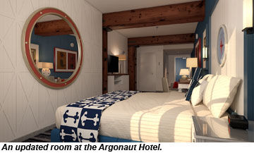 Argonaut Hotel guestroom