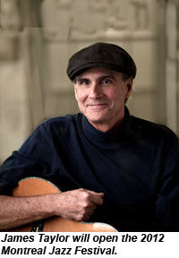 Montreal Jazz Festival, James Taylor