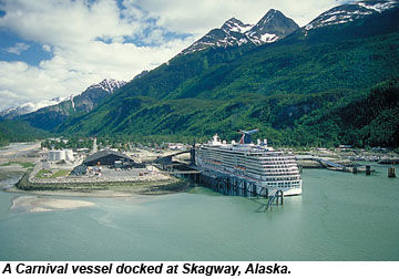 Skagway cruise pier