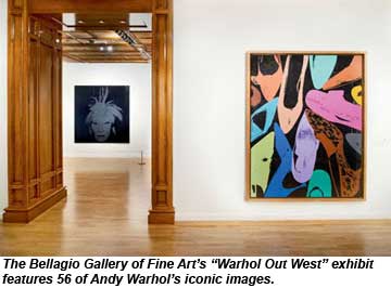 Bellagio Warhol Out West exhibit