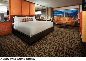 MGM Grand Stay Well room