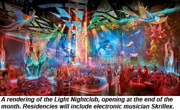Mandalay Bay Light Nightclub rendering