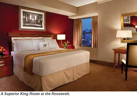 Roosevelt New York Superior King room