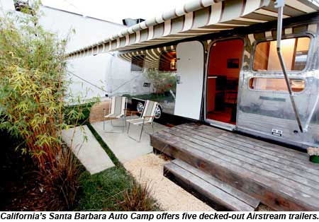 Santa Barbara Auto Camp Airstream Trailer