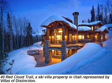 40 Red Cloud Trail, a ski villa property in Utah represented by Villas of Distinction.