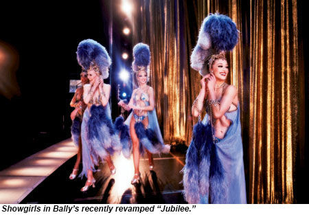 Showgirls in Ballys recently revamped Jubilee.