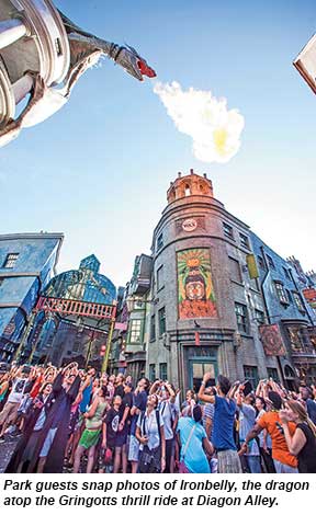 Diagon Alley opening, Ironbelly