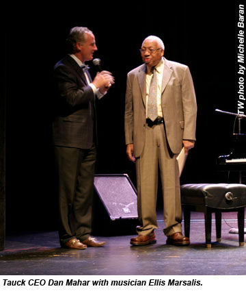 Tauck's Mahar with Marsalis