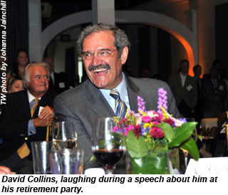 Collins retirement party