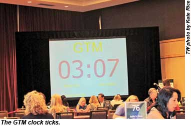 The GTM clock ticks.