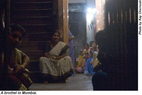 A brothel in Mumbai.