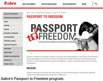 Sabre Passport to Freedom program