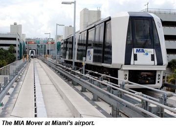 Miami airport people mover