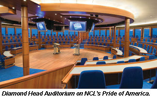 NCL Pride, Diamond Head Auditorium