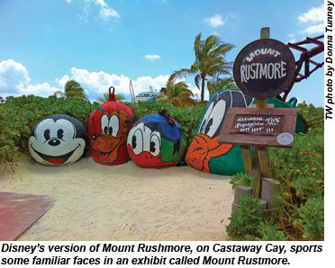 Castaway Cay, Mount Rustmore