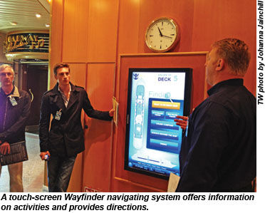 Rhapsody of the Seas Wayfinder