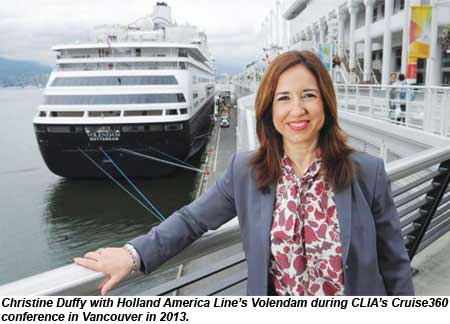 Christine Duffy at Cruise3sixty in Vancouver