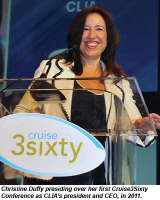 Christine Duffy at Cruise3sixty