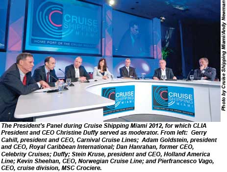 Cruise Shipping Miami 2012 Presidents Panel