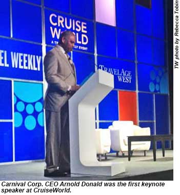 CruiseWorld 2013 Arnold Donald
