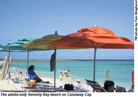 Serenity Bay on Castaway Cay.