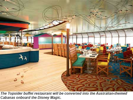Disney Magic Cabanas rendering