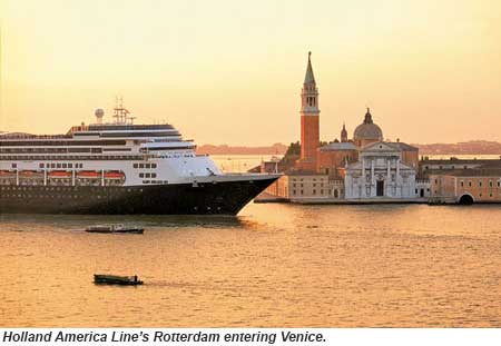 Holland America Line Rotterdam in Venice