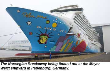 Norwegian Breakaway Float Out