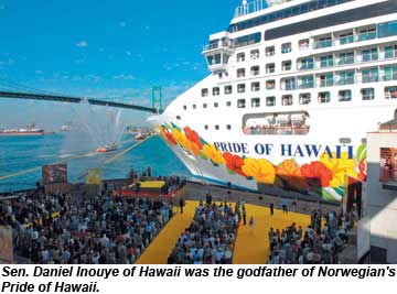 Pride Of Hawaii christening