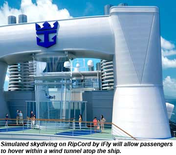 Quantum of the Seas Rip Cord by iFly Rendering