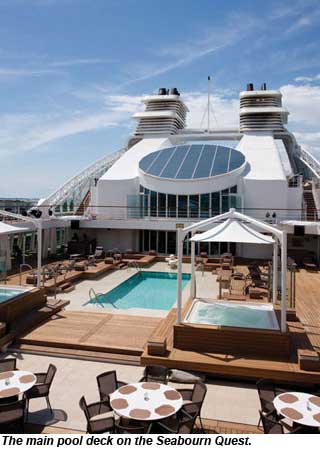 Seabourn Quest Pool Deck