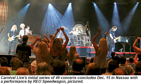 A Carnival Live performance by REO Speedwagon.