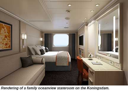 Koningsdam family cabin