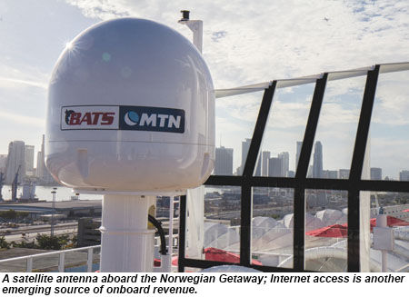 Norwegian Getaway Satellite Antenna