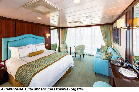 Oceania Regatta Penthouse Suite