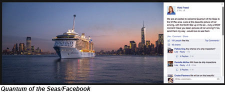 Quantum of the Seas/Facebook