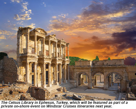 The Celsus Library in Ephesus, Turkey.