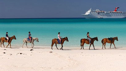 Carnival horseback riding