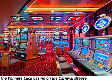 Carnival Breeze casino