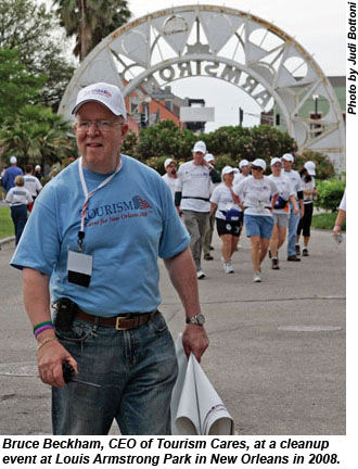 TOURISM CARES BRUCE BECKHAM