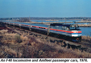 Amfleet passenger cars