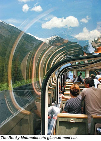 Rocky Mountaineer car