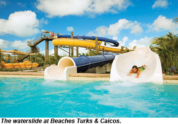 Beaches waterslide