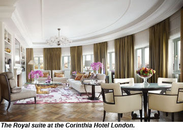 Corinthia London Royal Suite