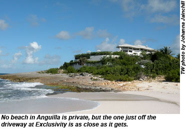 Beach near Exclusivity